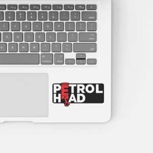 petrol head bike sticker