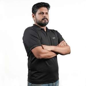 Black Polo T-shirt
